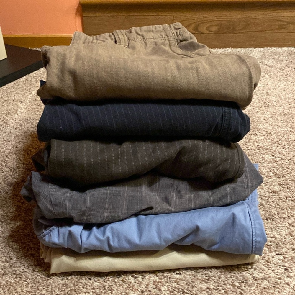 Men’s chino pants vintage Y2K 31x32 jcrew banana republic express pants set
